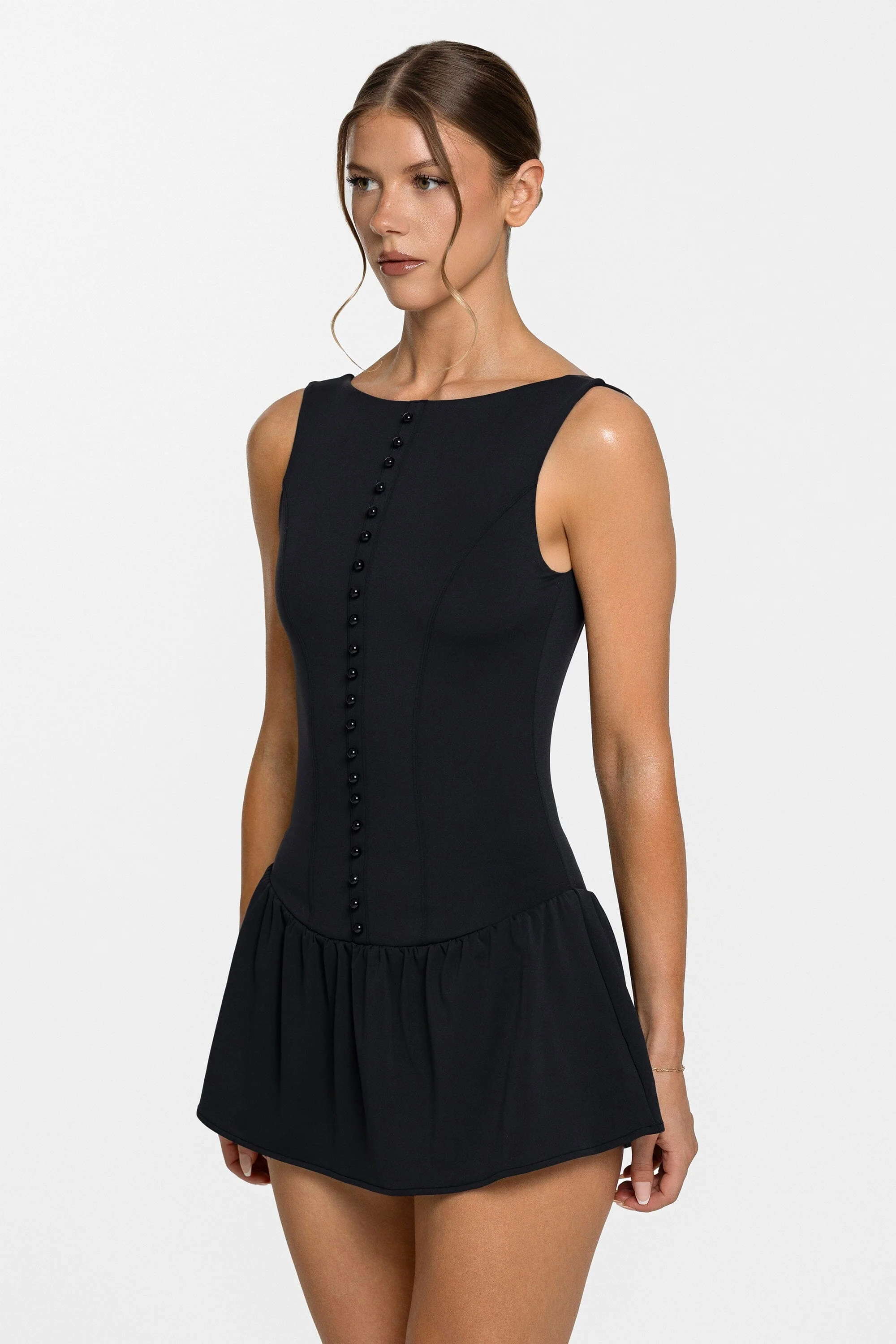 Body Soft™ Boat Neck Dress - Image 3