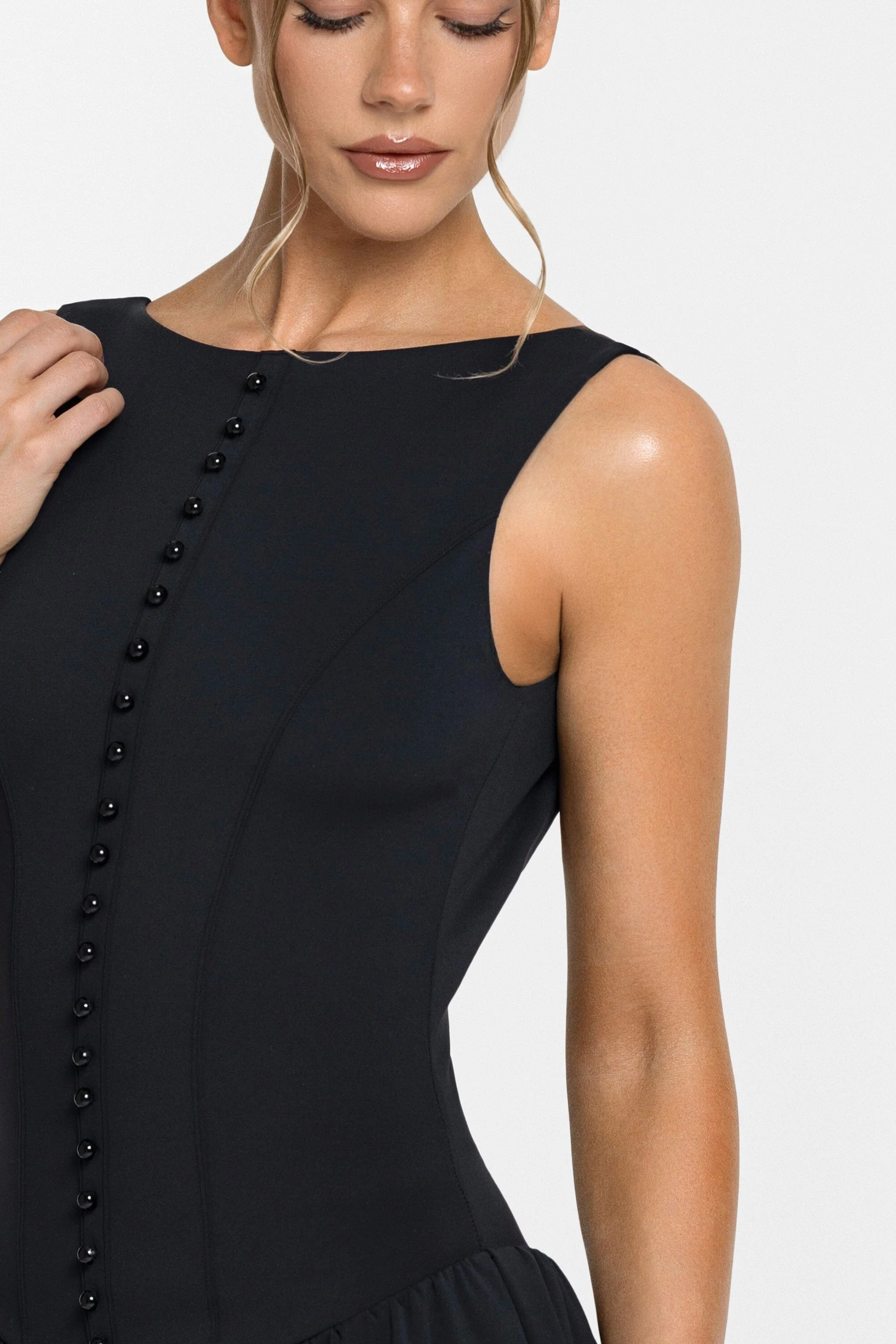 Body Soft™ Boat Neck Dress - Image 4