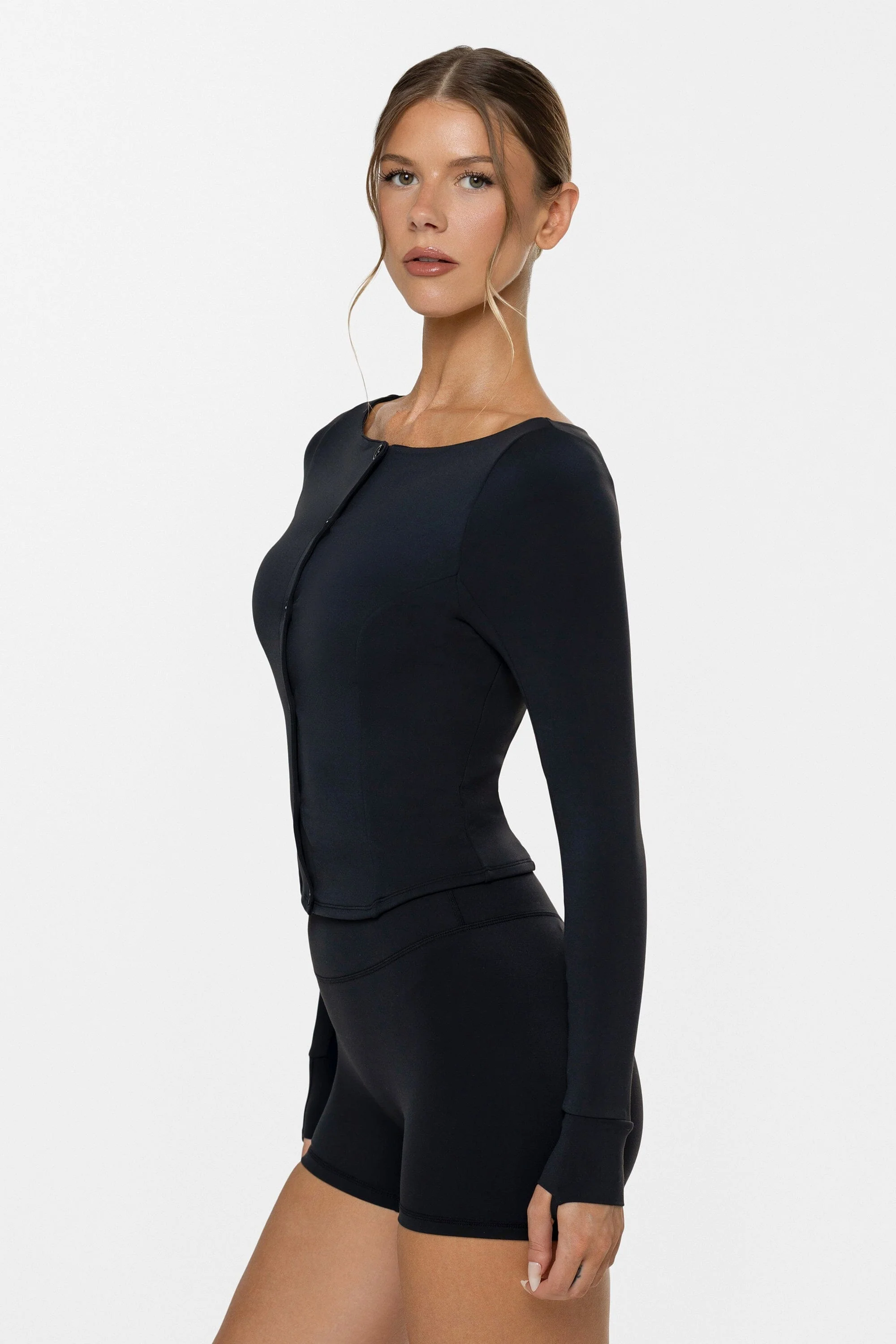 Body Soft™ Boatneck Cardigan - Image 3