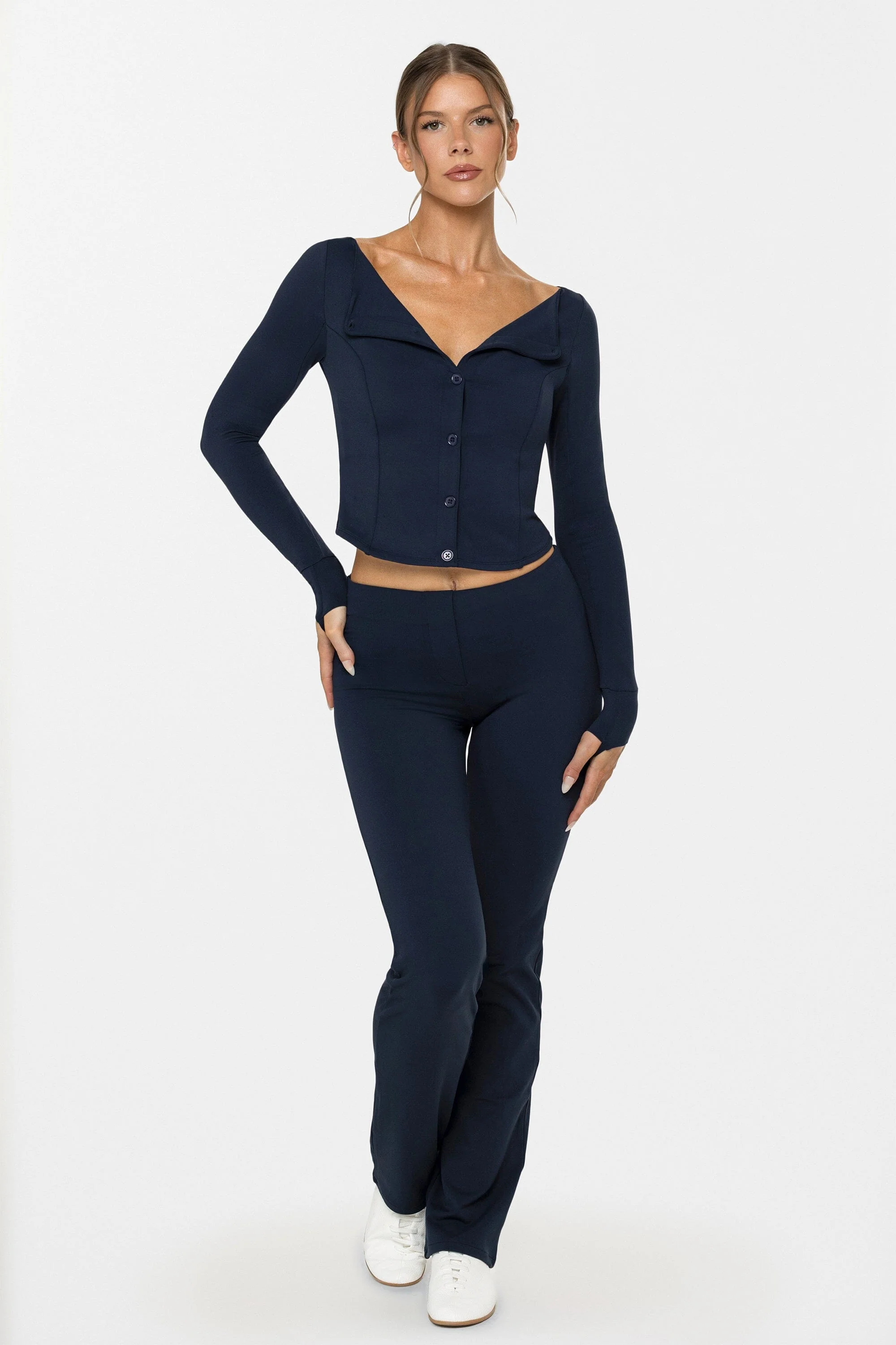Body Soft™ Boatneck Cardigan - Image 2