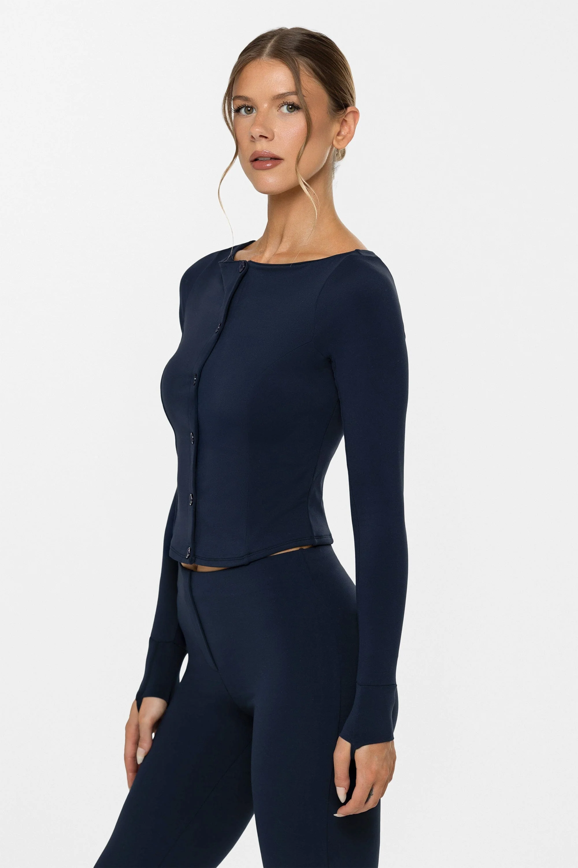 Body Soft™ Boatneck Cardigan - Image 3