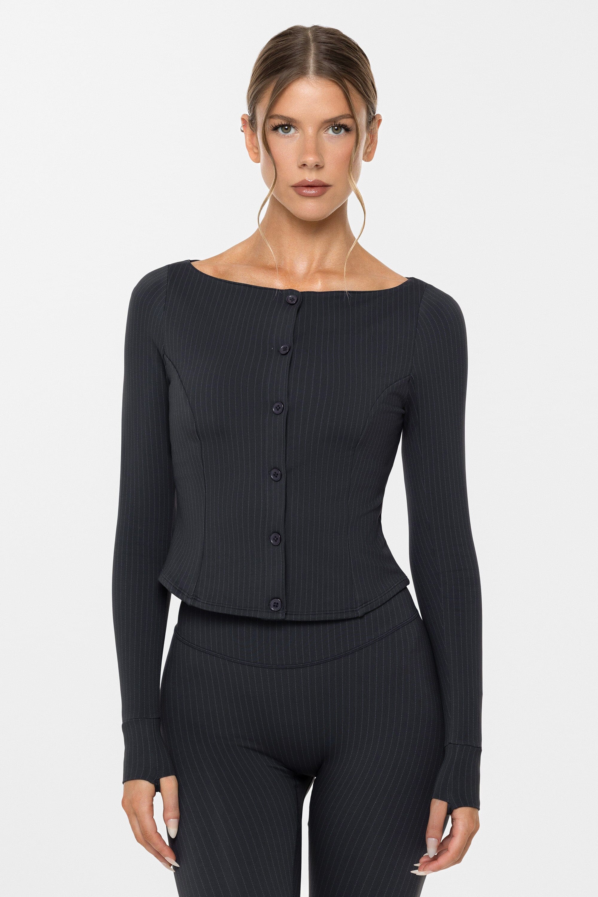 Body Soft™ Boatneck Cardigan - Image 3