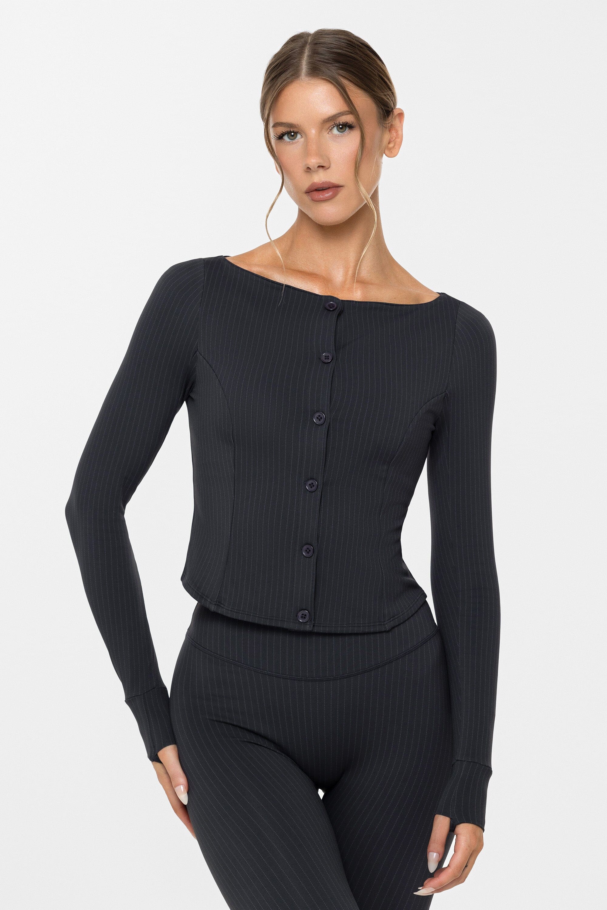 Body Soft™ Boatneck Cardigan - Image 7