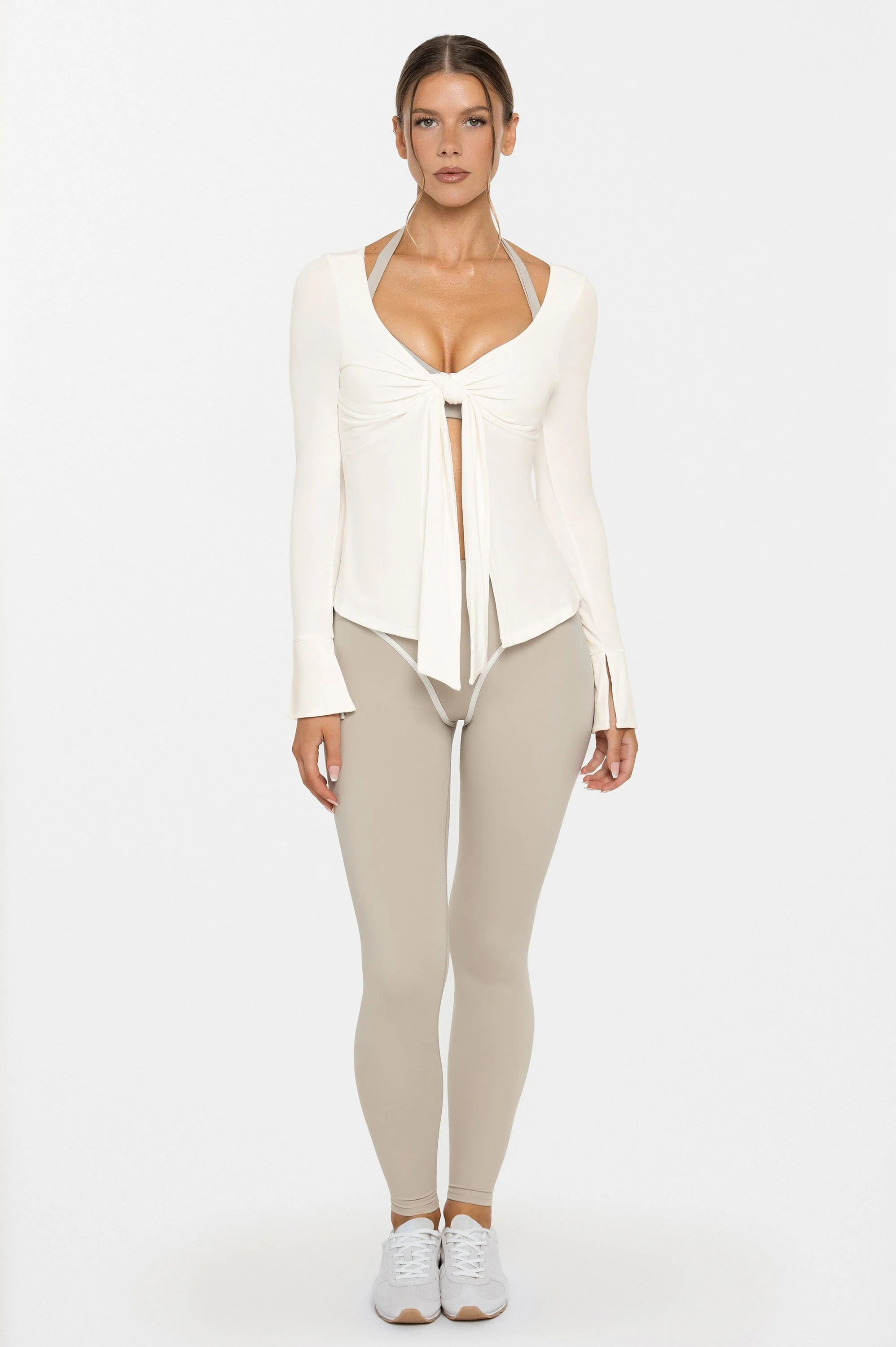 Body Bamboo™ Tie Front Long Sleeve - Image 5