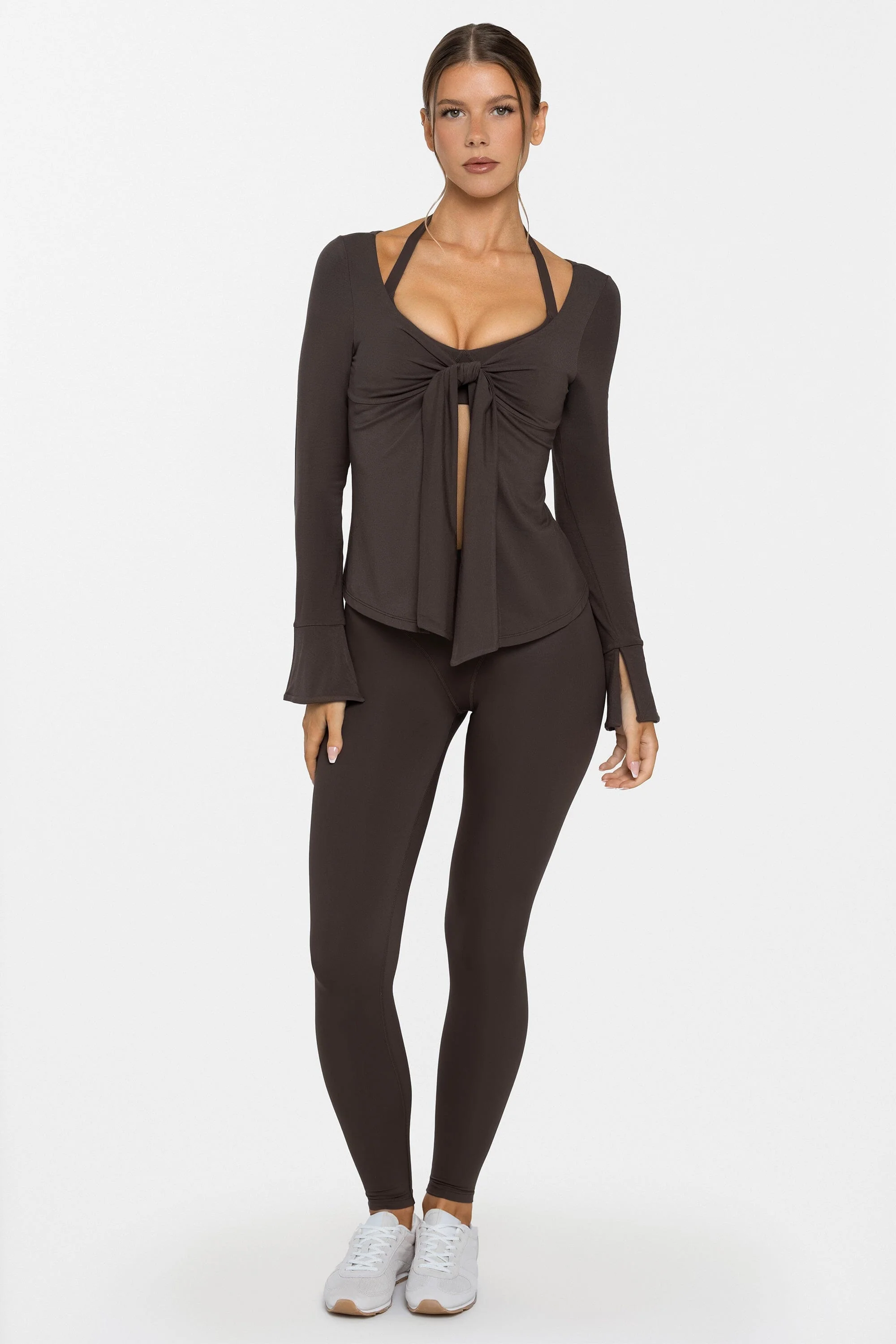 Body Bamboo™ Tie Front Long Sleeve - Image 4