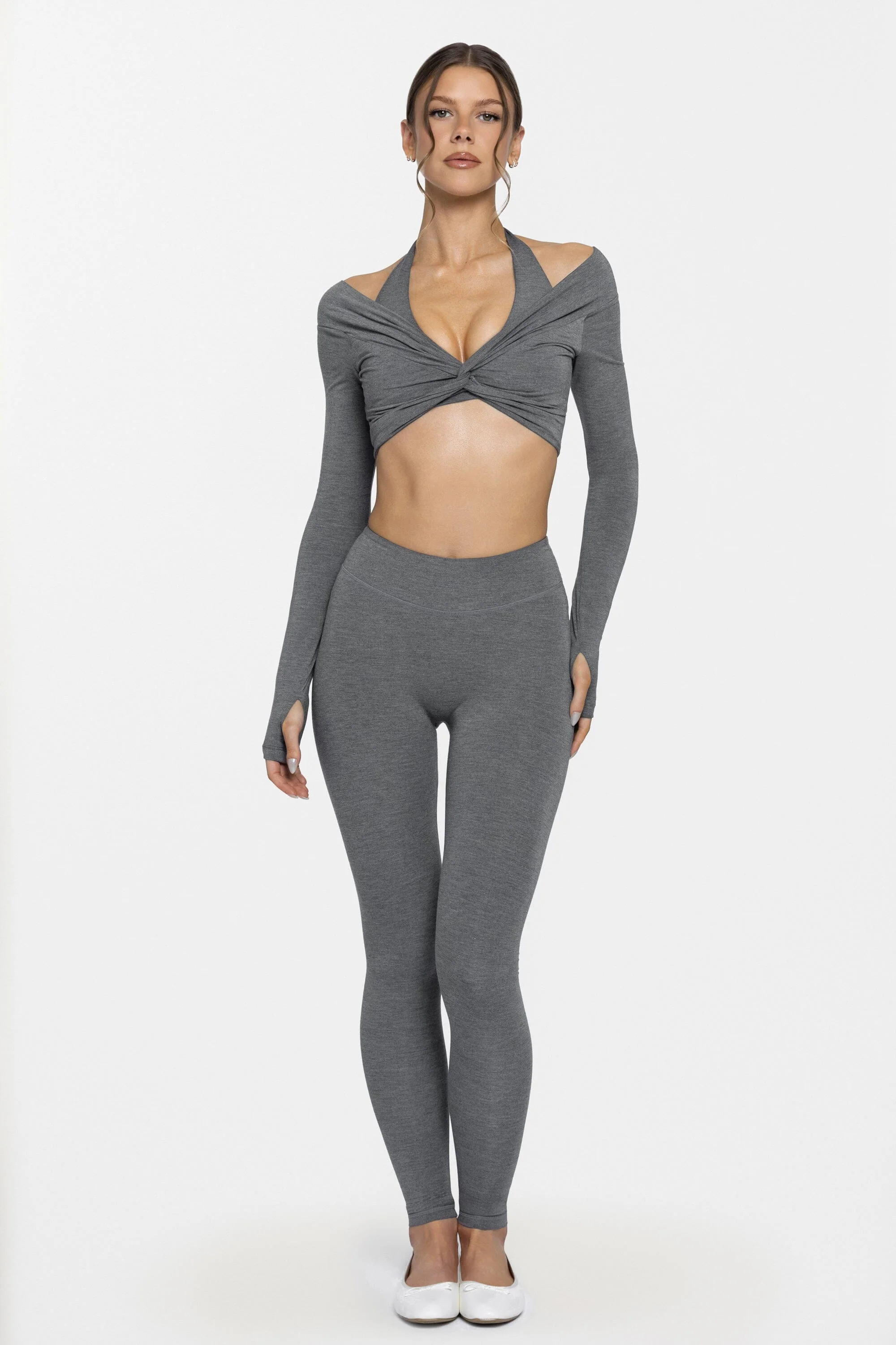 Body Bamboo™ Twist Crop Top - Image 4