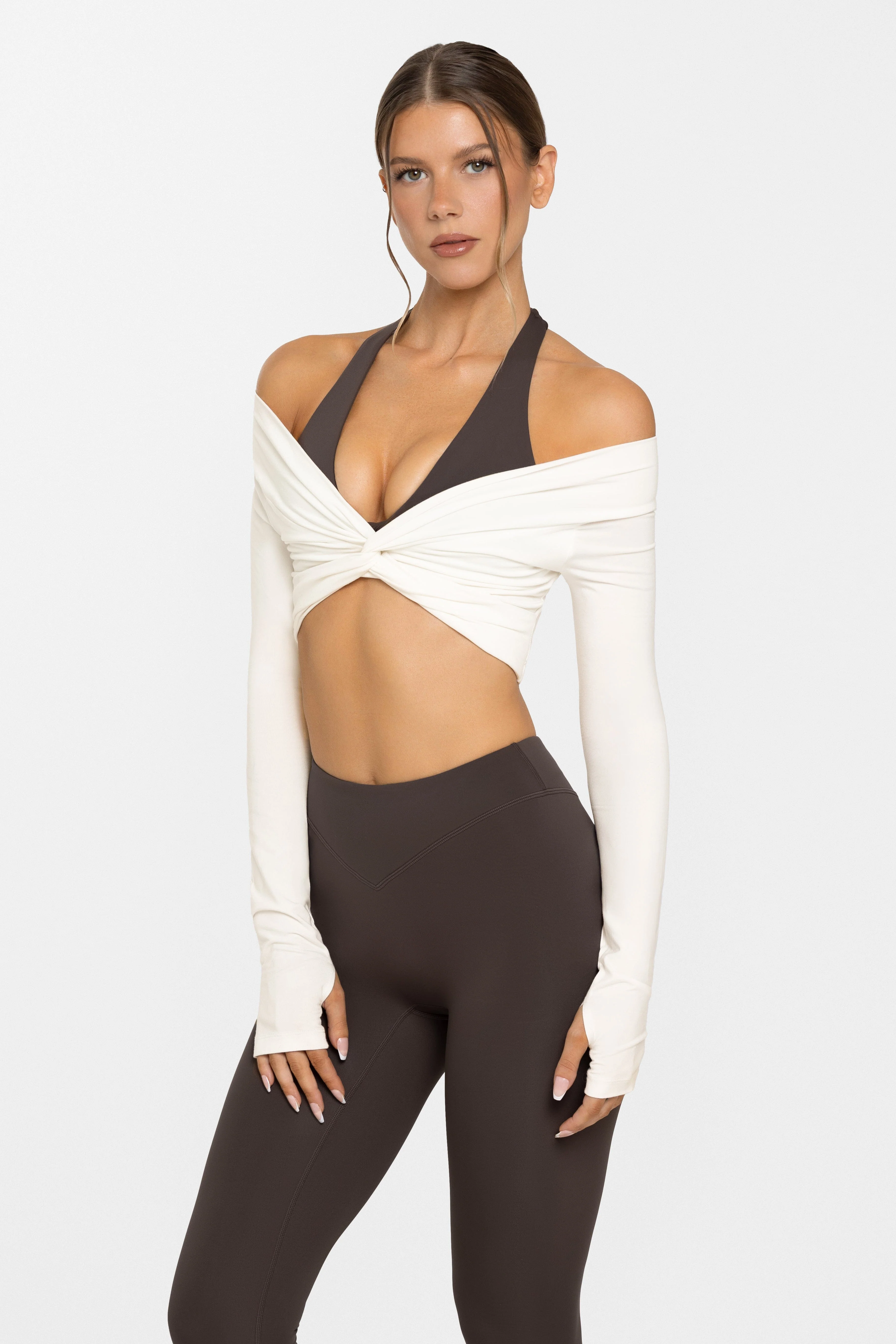 Body Bamboo™ Twist Crop Top - Image 4