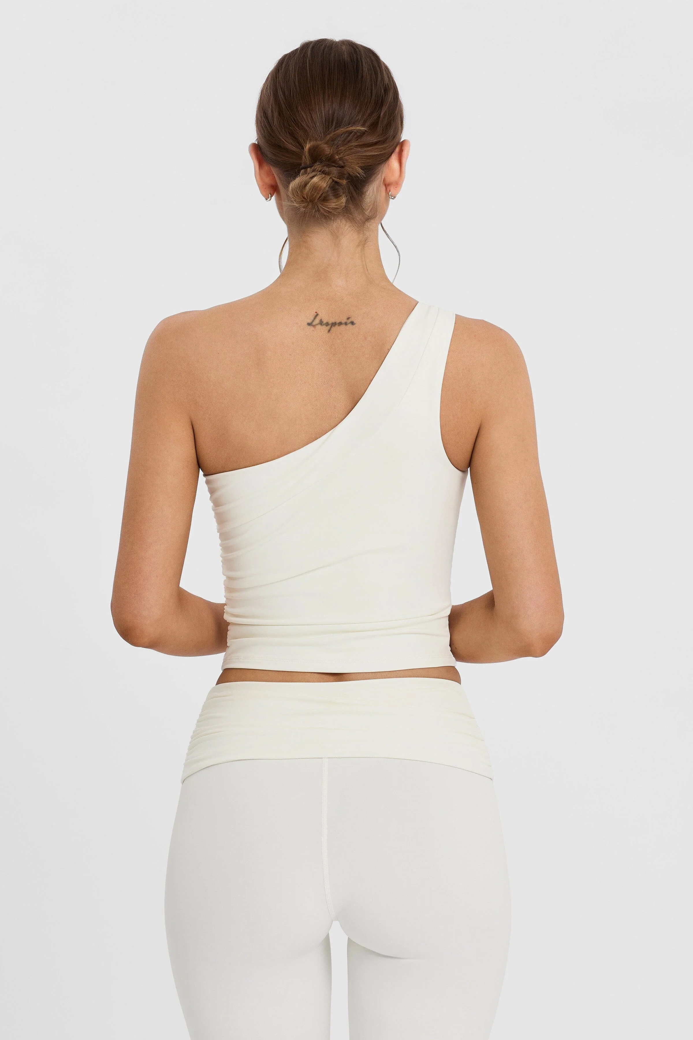 Body Butter™ Twist One Shoulder Tank - Image 3