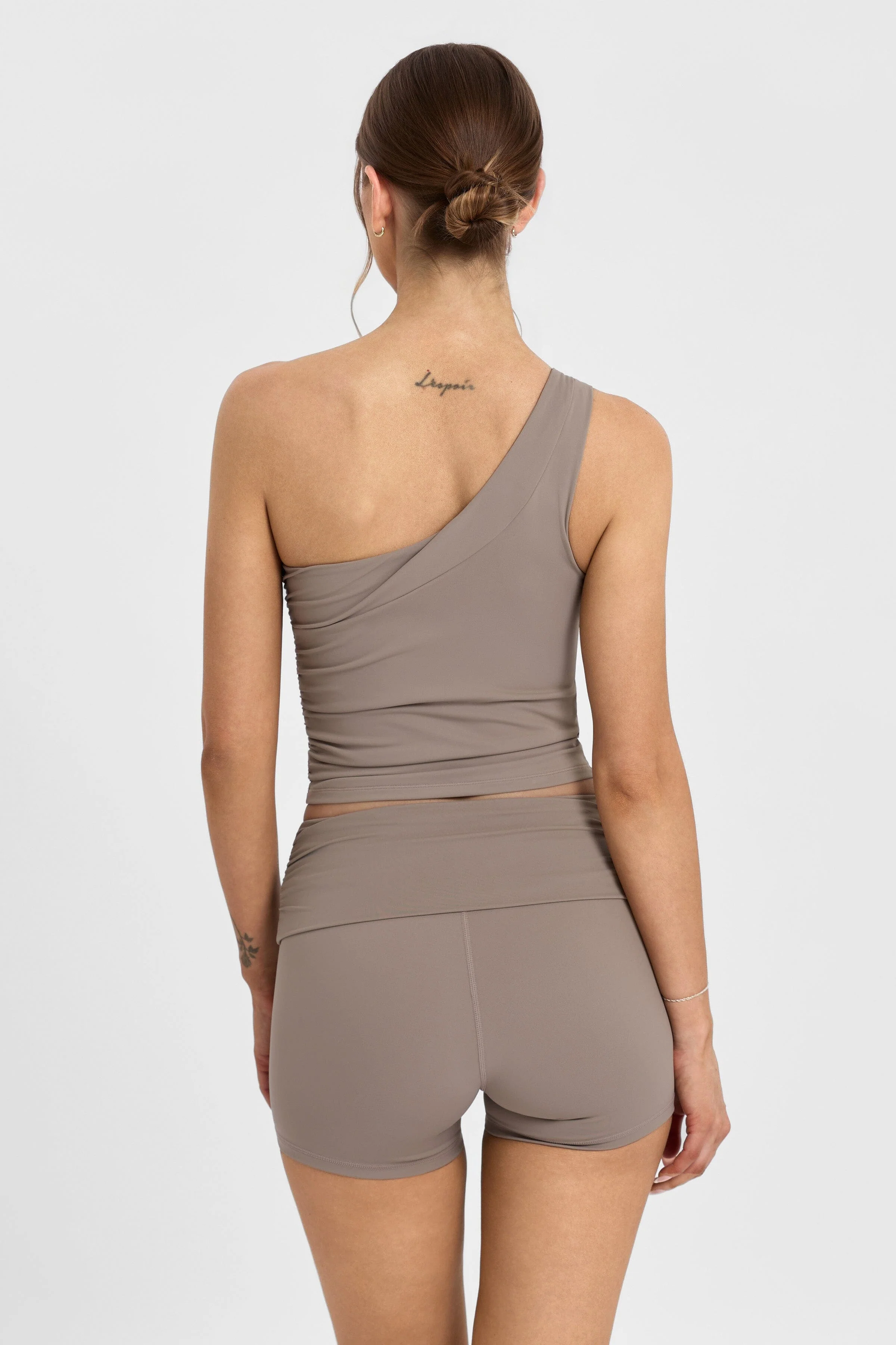 Body Butter™ Twist One Shoulder Tank - Image 6