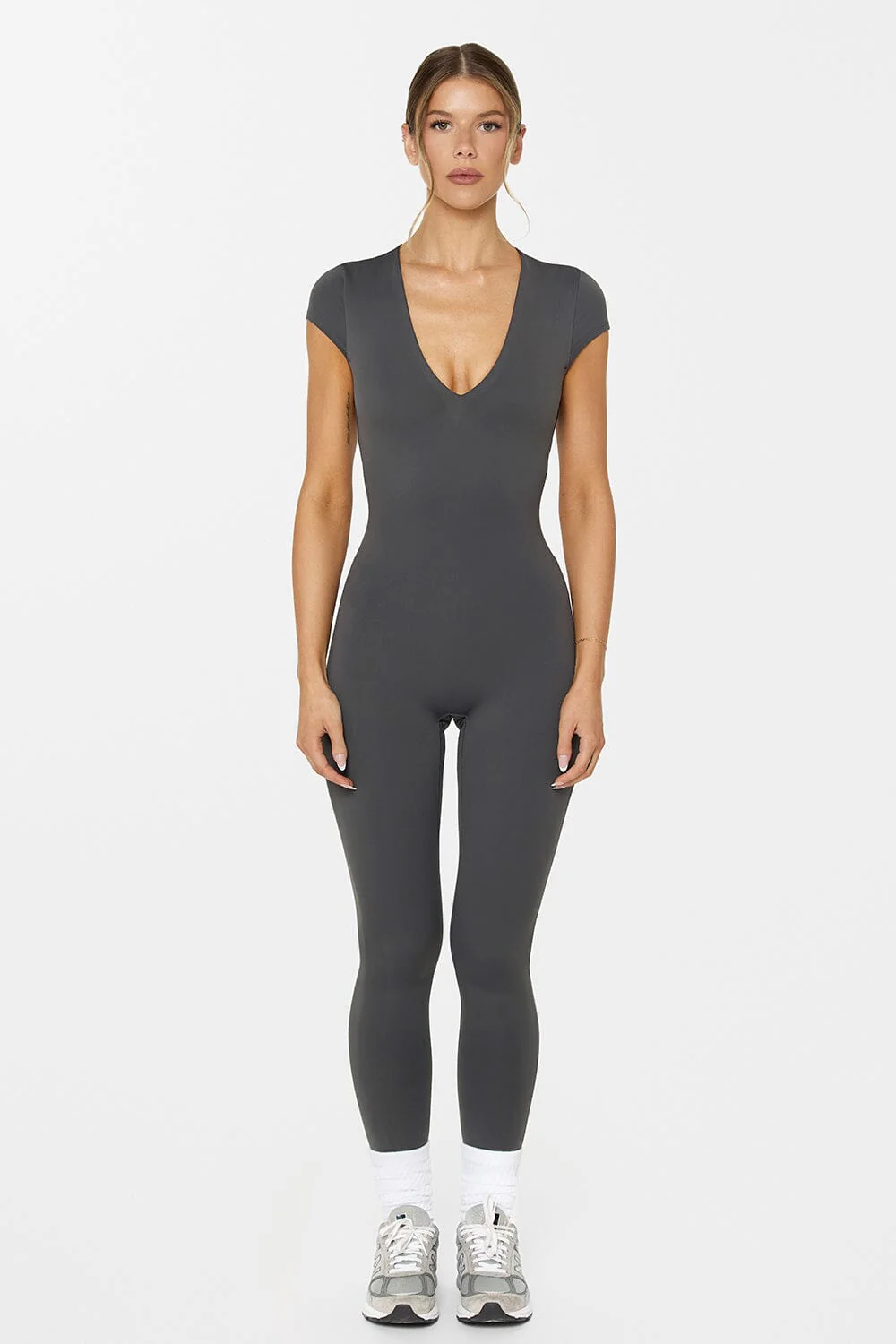 Body Butter™ V-neck Jumpsuit