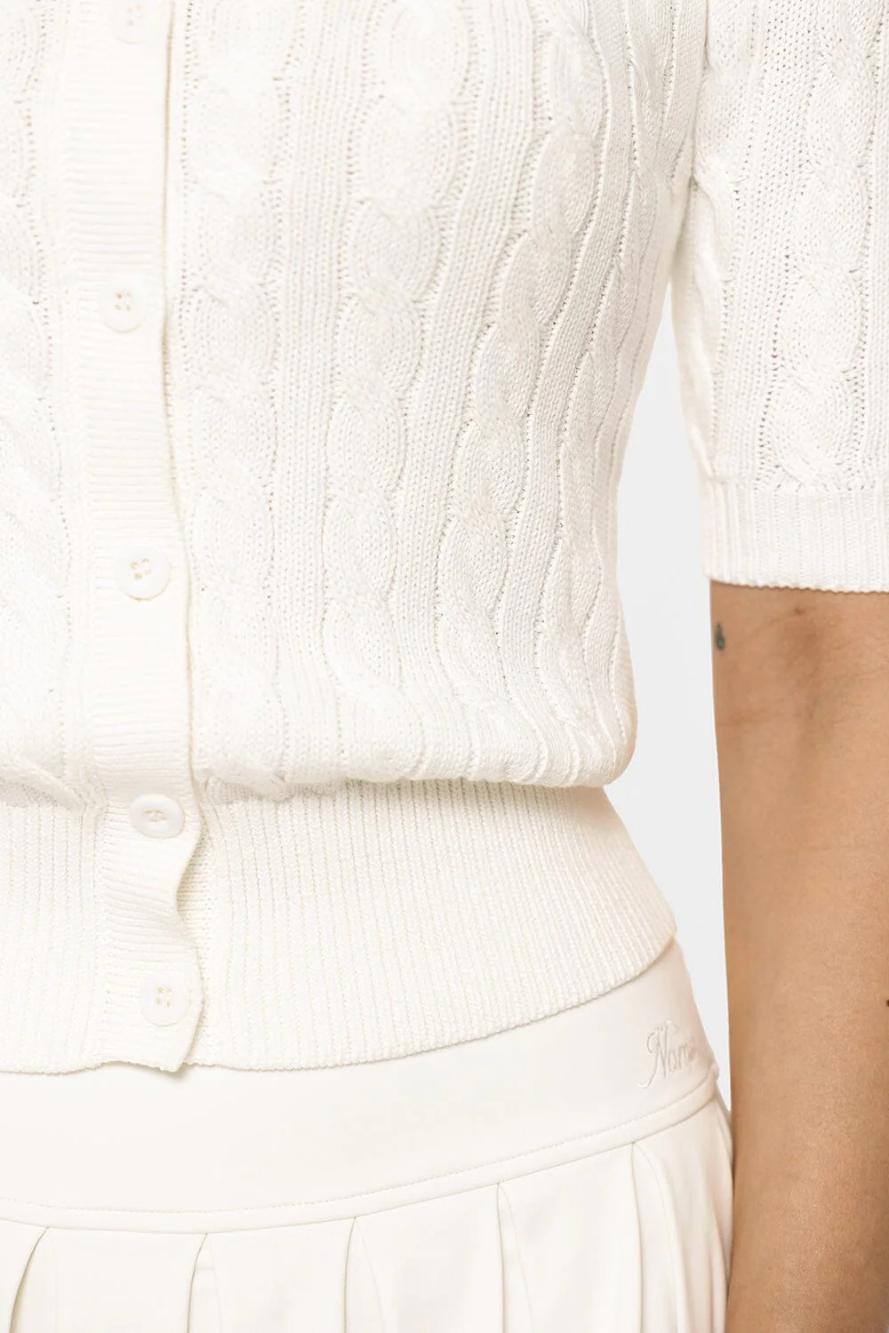Cable Knit Cardigan - Image 8