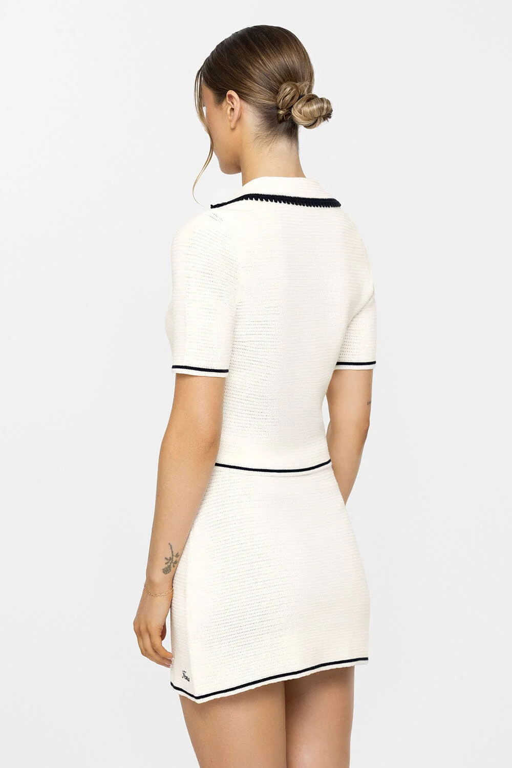 Crochet Polo Shirt - Image 4
