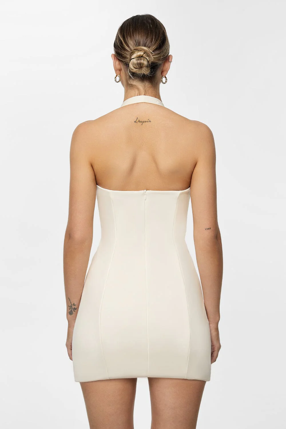 Scuba™ Plunge Mini Dress - Image 2